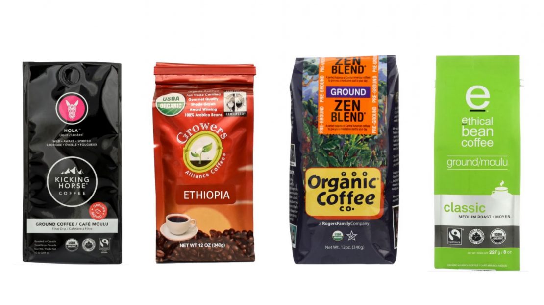 Organic and fair trade coffee brands for selling online
