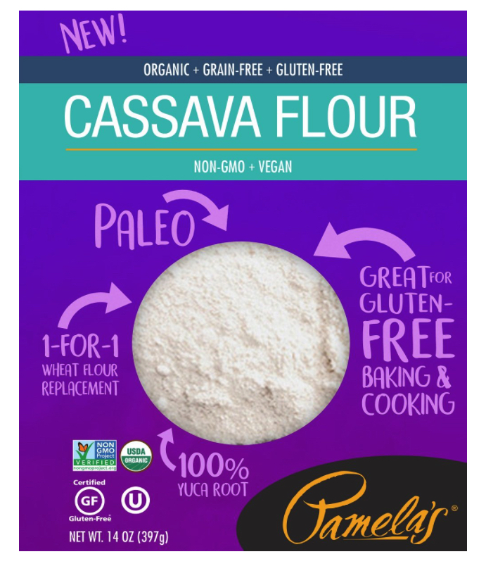 wholesale flour: Pamela's organic cassava flour
