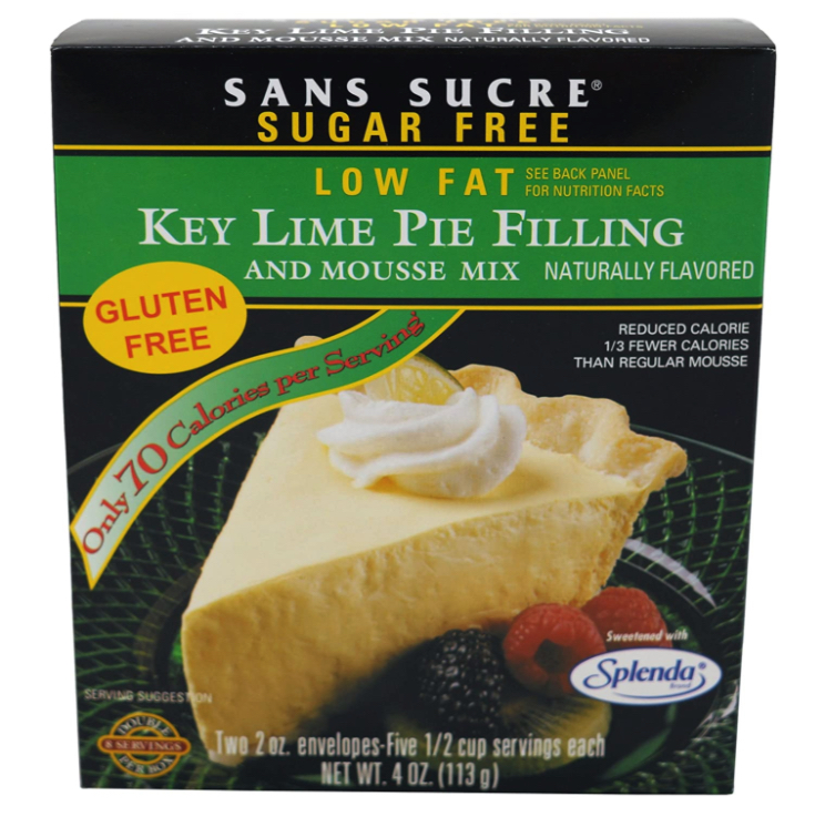 Sans Sucre Key Lime Pie Filling