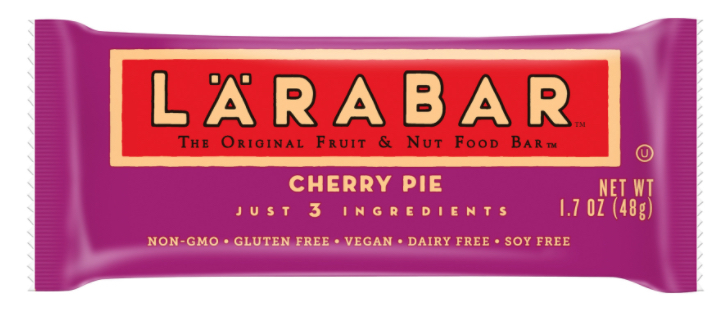 wholesale vegan food: Larabar cherry pie fruit and nut bar