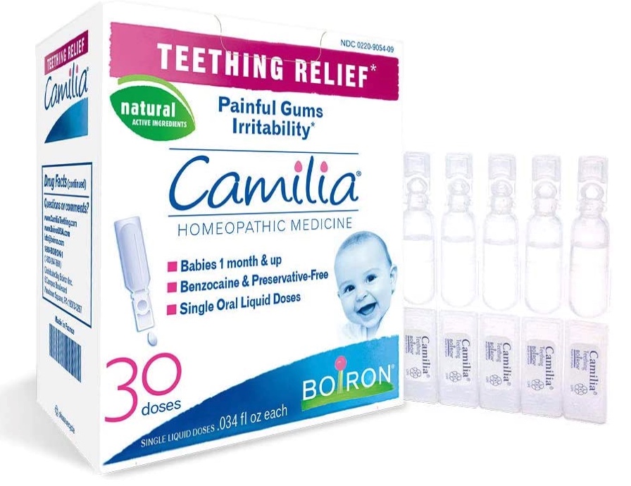 How to sell homeopathic medicine online: Boiron Camilia teething remedy