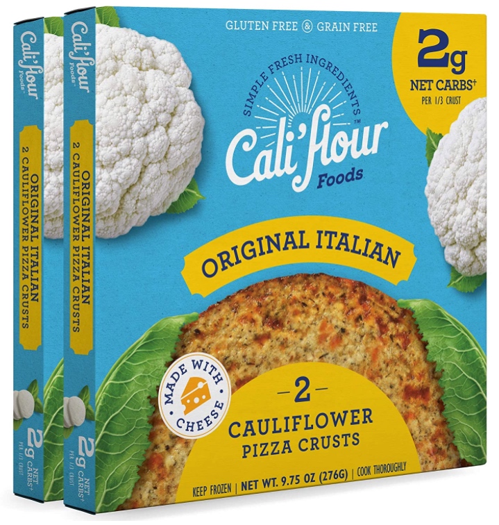 Dropshipping keto products: Califlour original Italian pizza crust