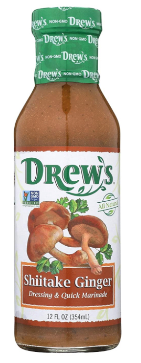 Dropshipping keto products: Drew's Shiitake Ginger Dressing