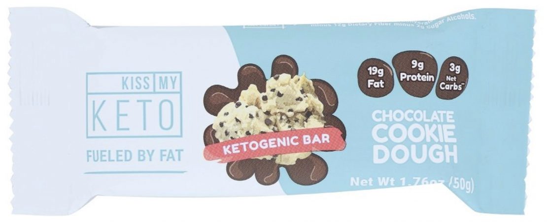 Dropshipping keto products: Kiss My Keto cookie dough bar