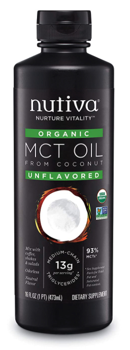 Dropshipping keto products: Nutiva organic MCT oil