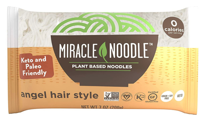 Dropshipping keto products: Miracle Noodle shirataki pasta