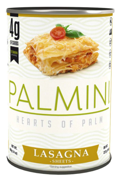 Dropshipping keto products: Palmini hearts of palm lasagna sheets