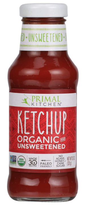 Dropshipping keto products: Primal Kitchen Unsweetened Ketchup