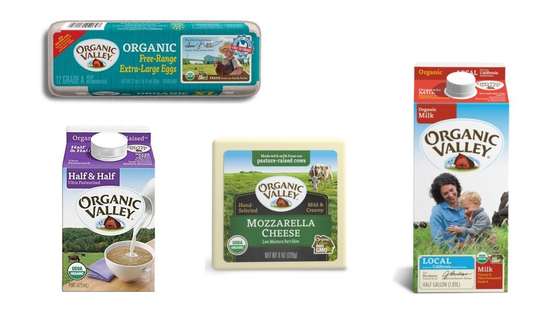 Made in USA wholesale dropshippers: Organic Valley brand products