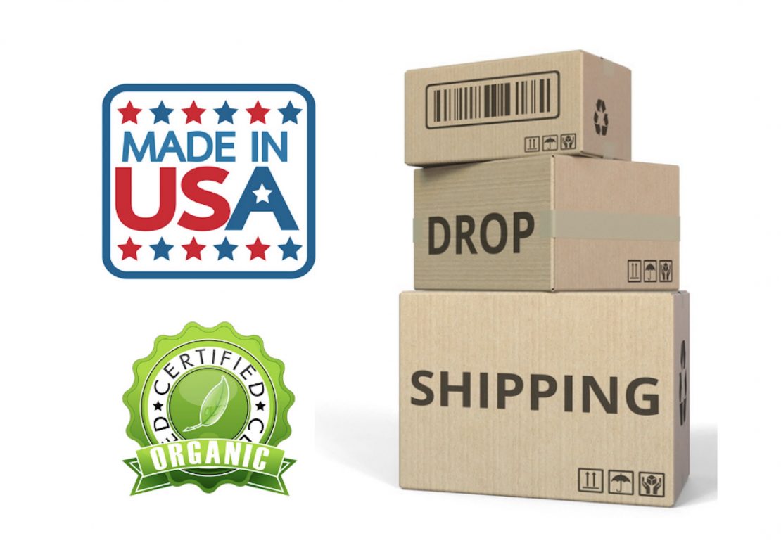 Made in USA wholesale dropshippers: certified organic products