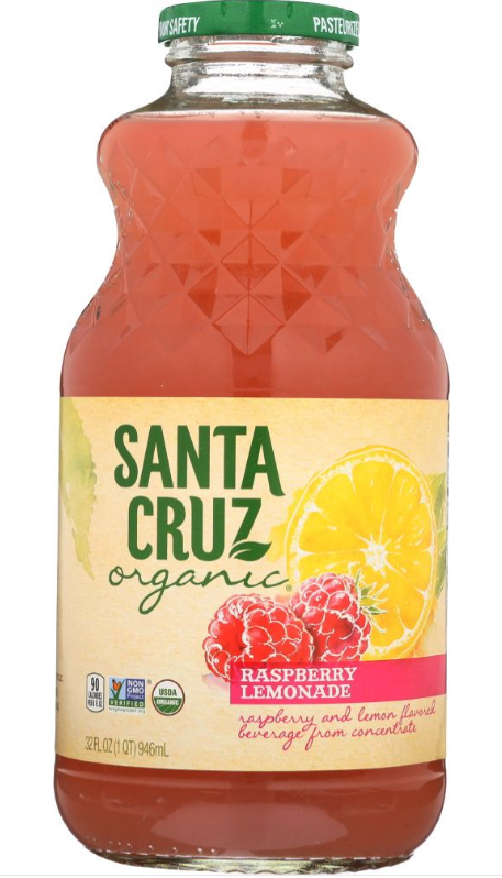 Dropshipping Food: Santa Cruz organic raspberry lemonade