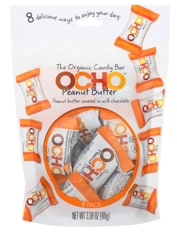 Dropshipping food: OCHO organic chocolate peanut butter candy
