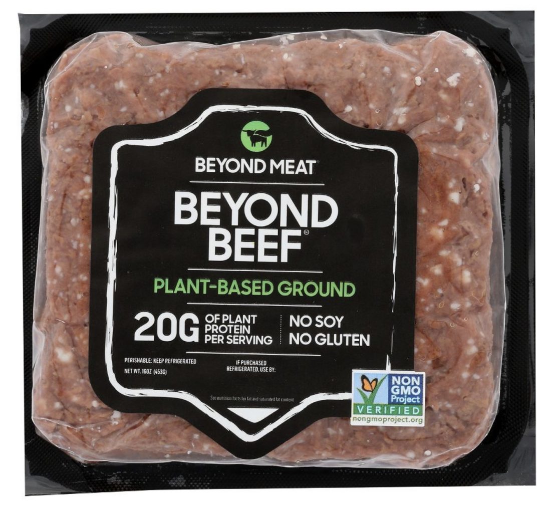 Health and wellness product trends: Beyond Meat plant-based ground beef