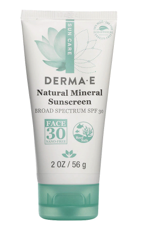 DERMA E: Antioxidant Natural Oil-Free Sunscreen For Face 