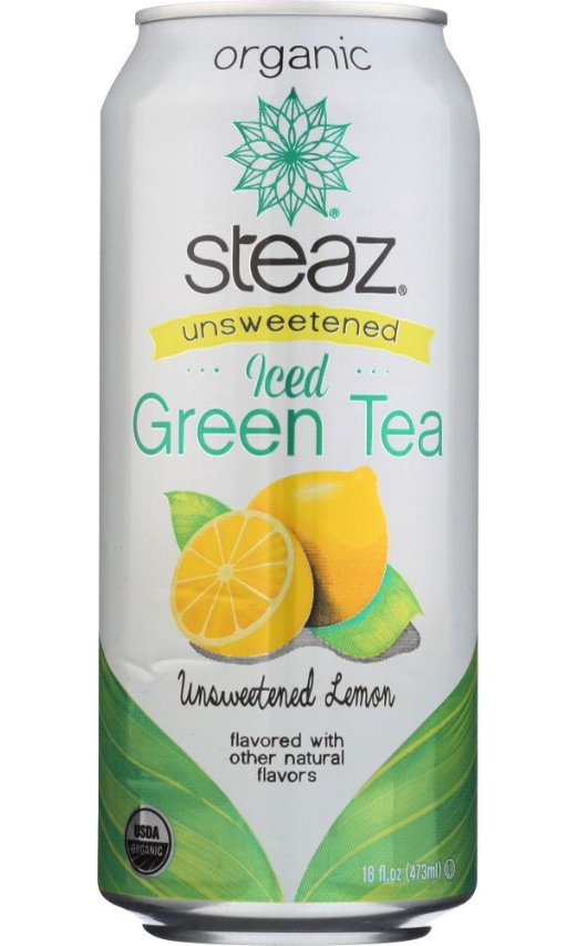 dropshipping summer trends: Steaz organic green tea with lemon