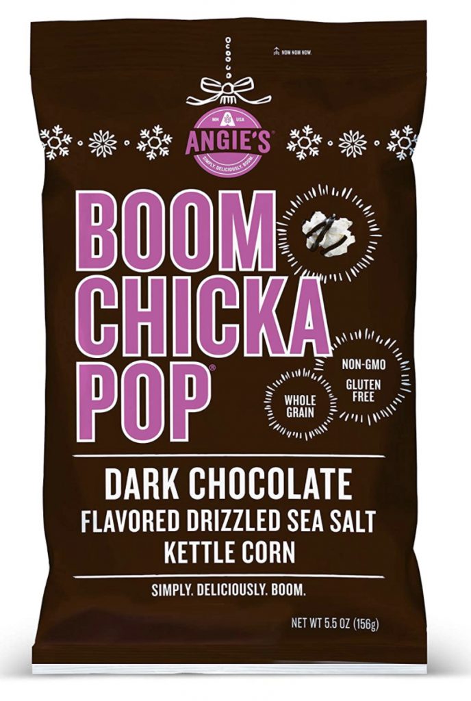 Angie's Boomchickapop dark chocolate drizzle kettle corn