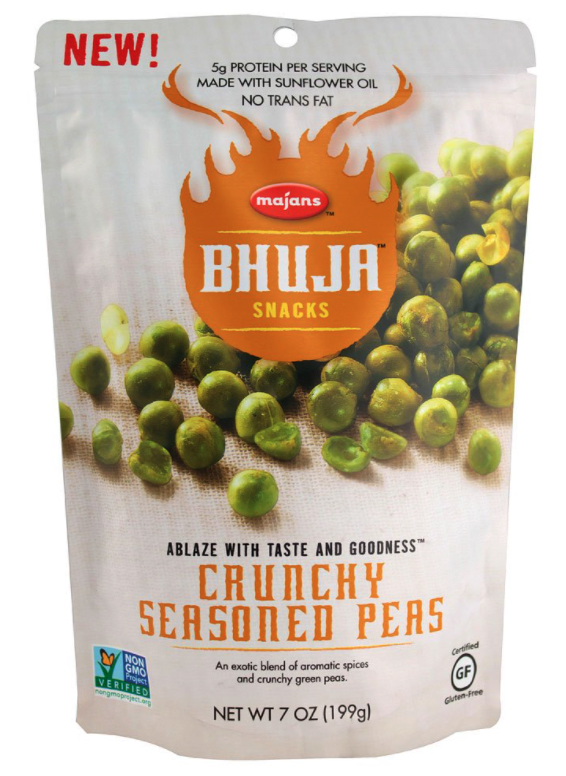 Bhuja crunchy seasoned peas