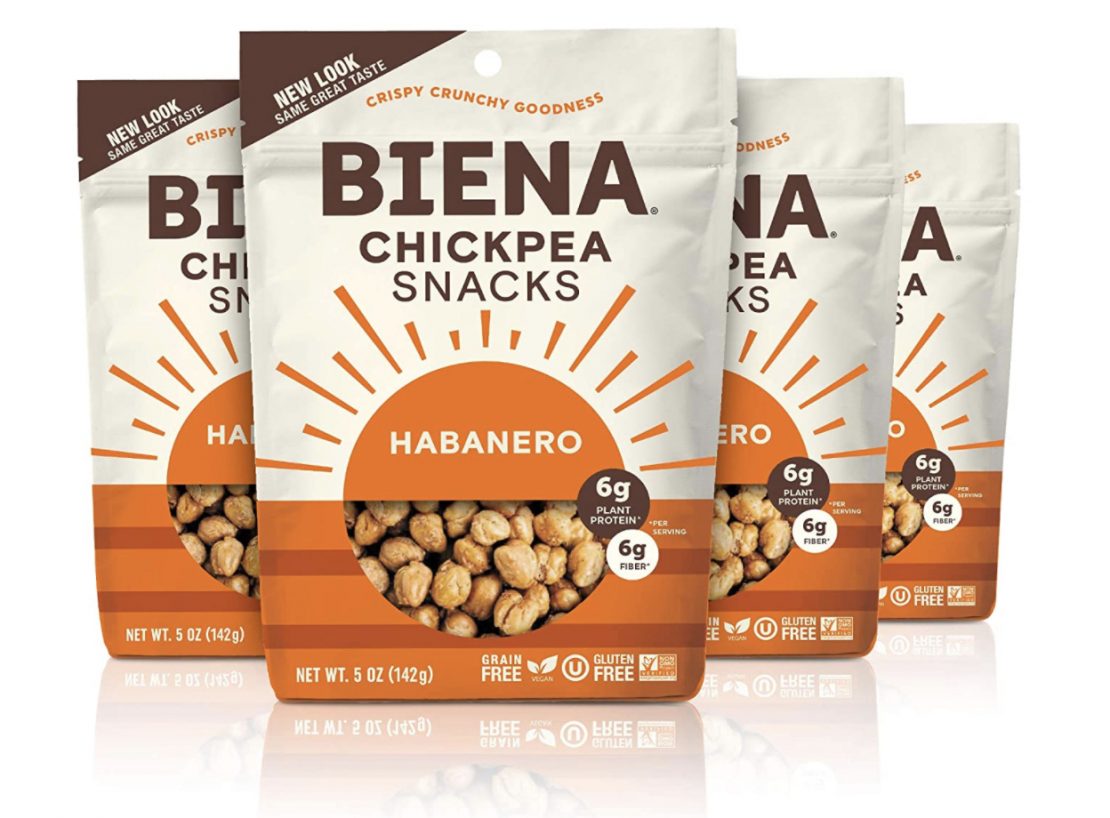 Biena habanero chickpea snacks