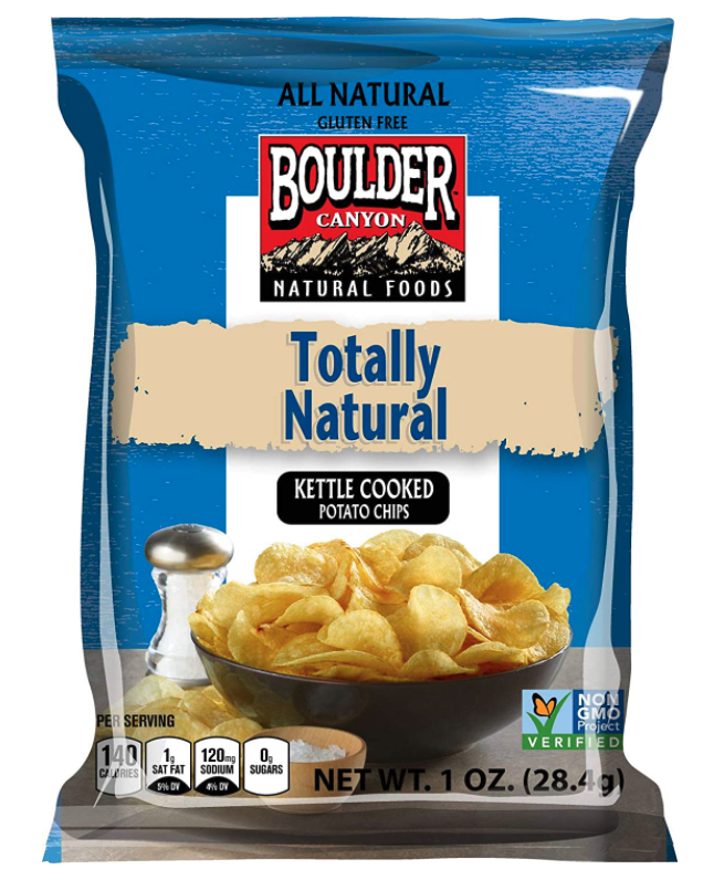 Boulder Canyon sea salt kettle potato chips