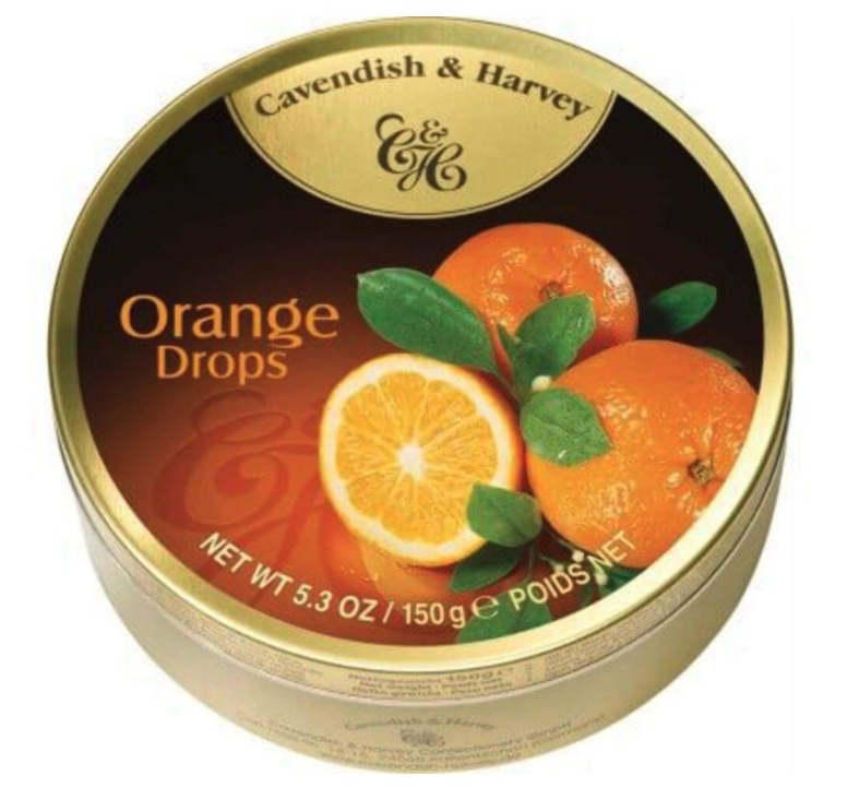 Cavendish and Harvery orange hard candy