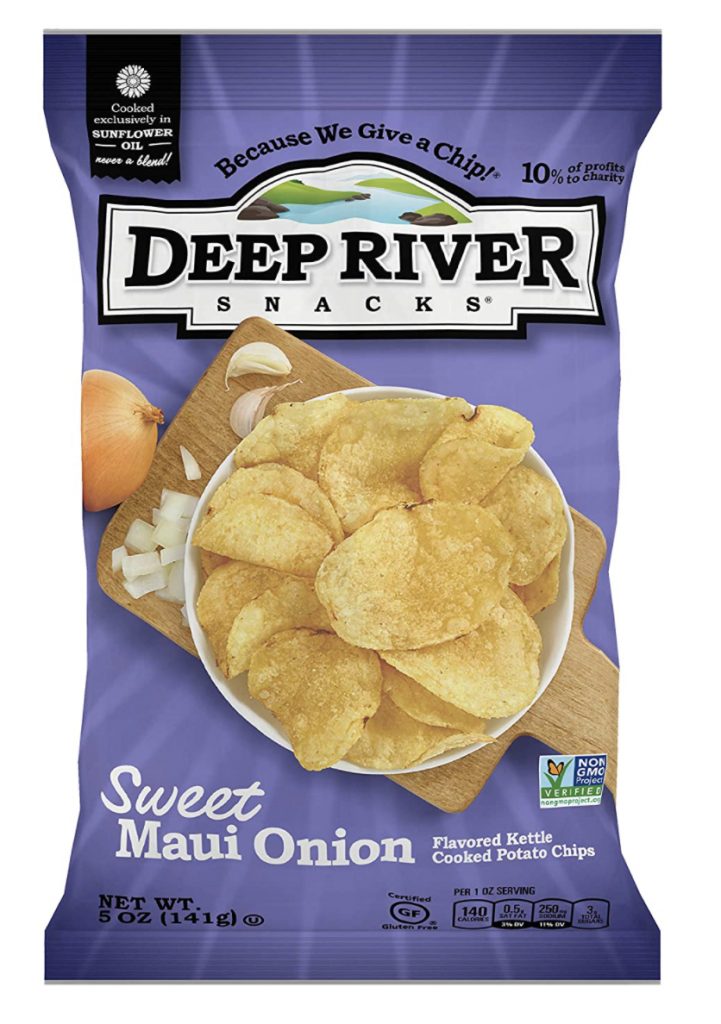 Deep River sweet Maui onion chips