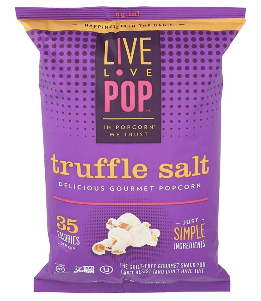 Live Love Pop truffle salt popcorn