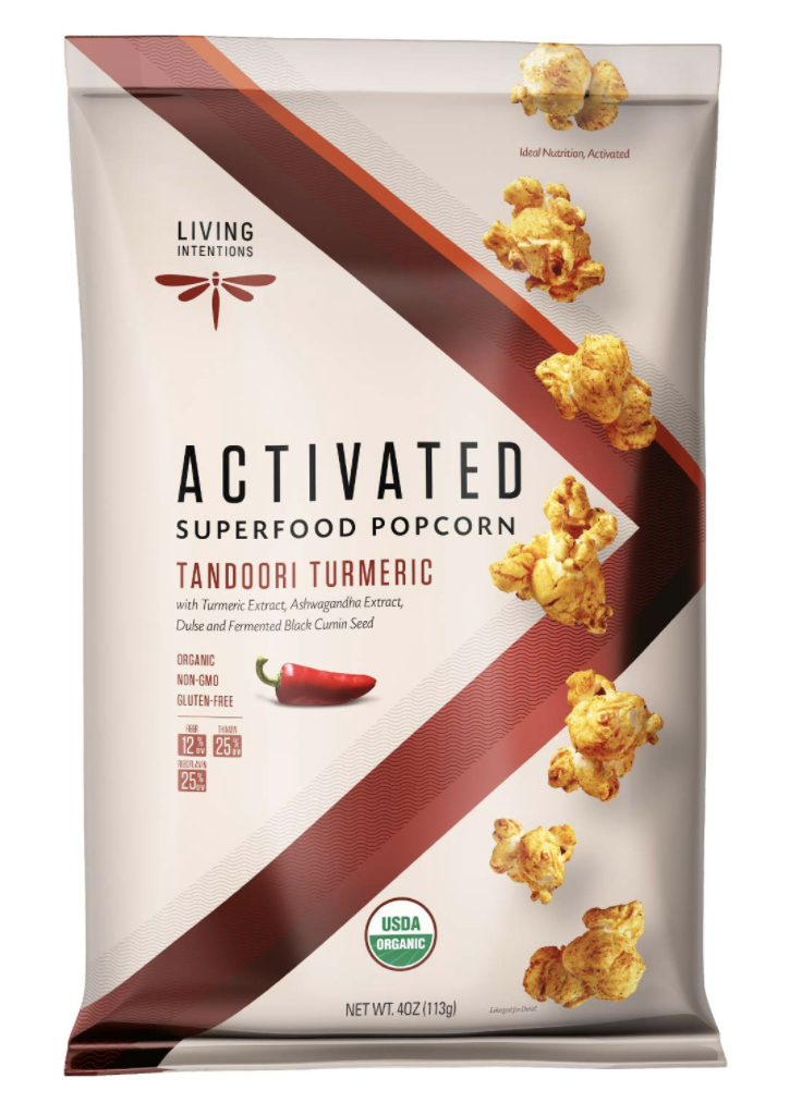 Living Intentions tandoori turmeric popcorn