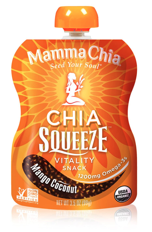 Mama Chia Squeeze mango coconut