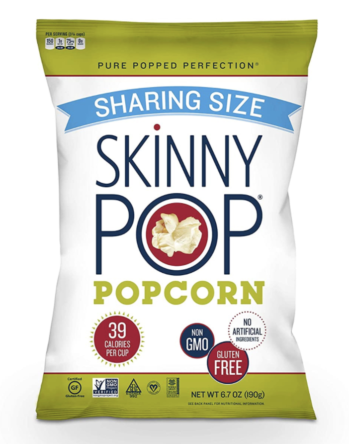 popcorn to dropship: Skinny Pop original