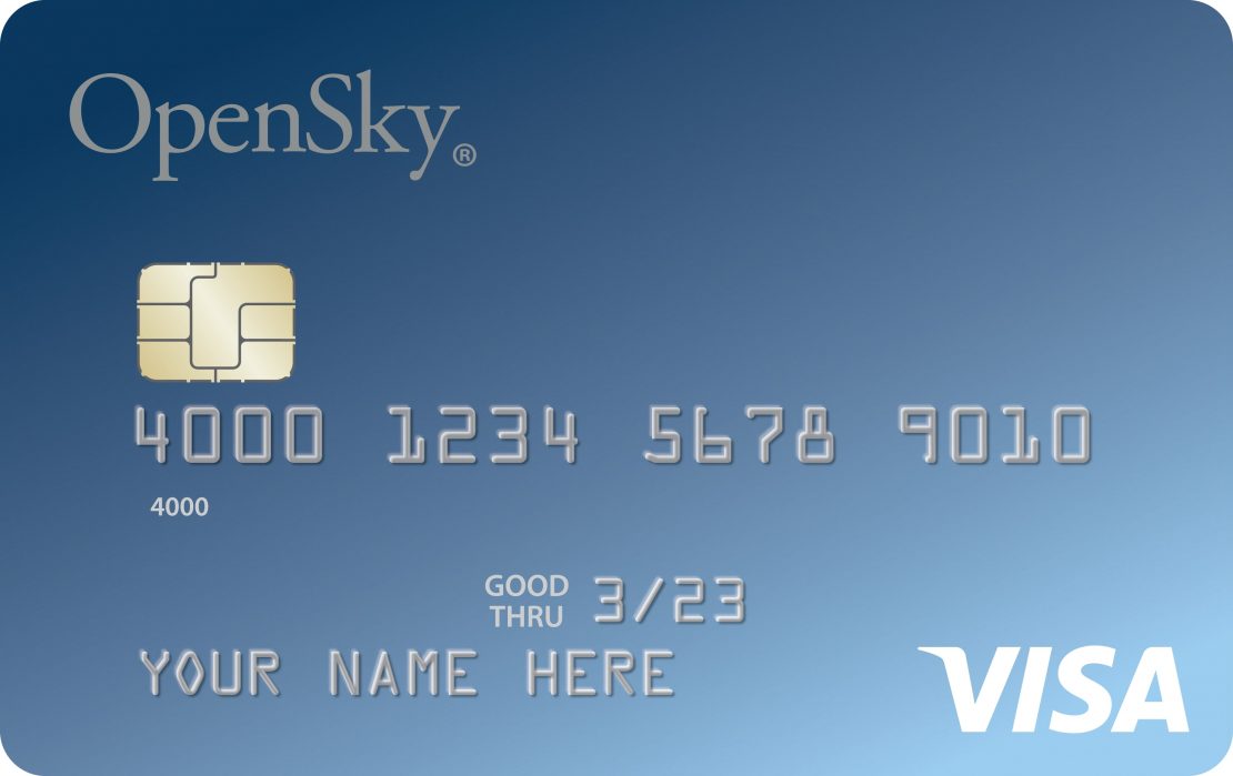 OpenSky® Secured Visa® Credit Card is great for dropshippers with no credit history