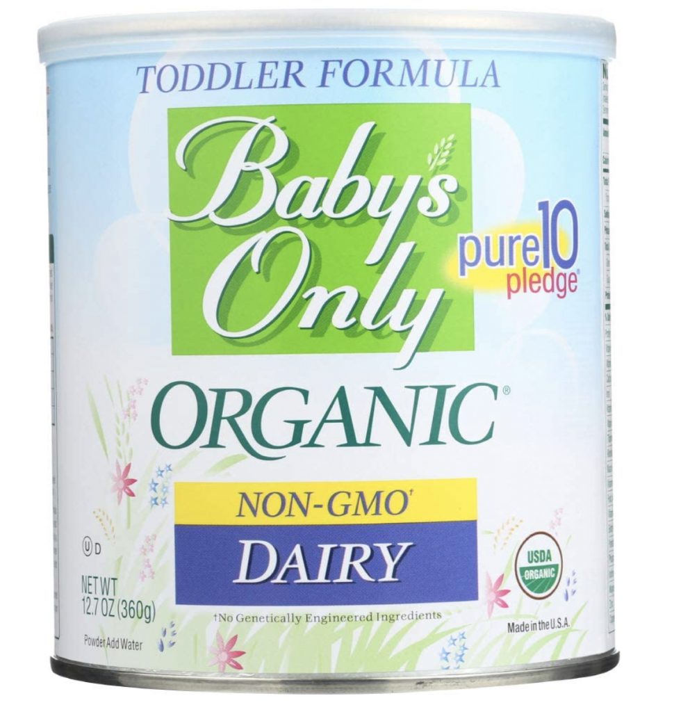 Baby's Only organic formula