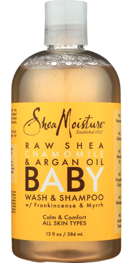 Shea Moisture baby wash and shampoo