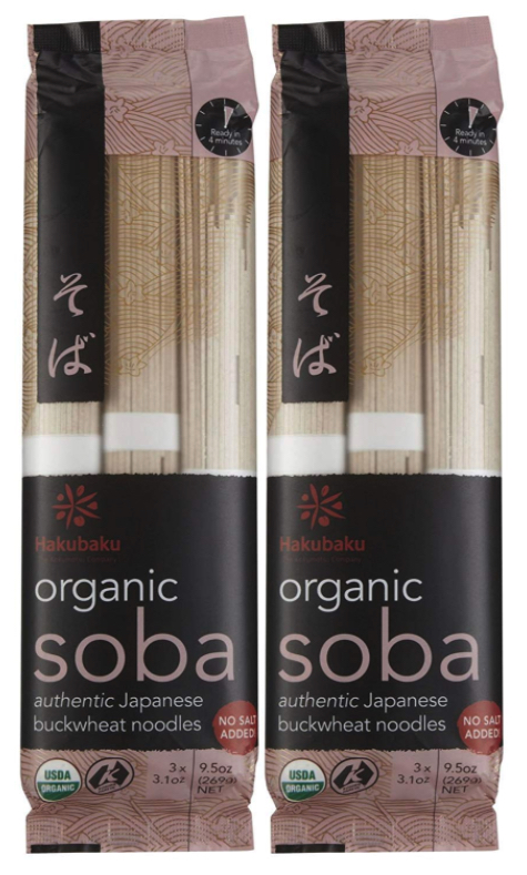 Hakubaku: Organic Authentic Japanese Soba Buckwheat Noodles