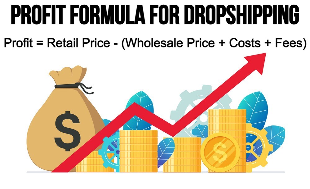 What's the profit formula for dropshipping?