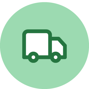 Shipping truck icon