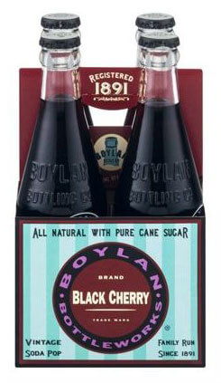 Boylan Bottleworks Black Cherry vintage soda